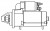Стартер для автомобилей MAN TGL (04-) с дв. D0834/TGM (05-) с дв. D0836 24В 4кВт (10 зуб.)