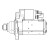 Стартер для автомобилей VAG Polo Sedan (10-)/Tiguan (16-)/Octavia A7 (14-) 1.4TSi/1.6i 1,4кВт