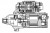 Стартер для автомобилей Toyota Rav 4 (19-) 2.0i/2.5i/Camry V70 (17-) 2.5i 1,4кВт