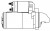 Стартер для автомобилей Peugeot Partner (08-)/Citroen C4 Grand Picasso (06-) 1.6HDi 1,7кВт