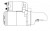 Стартер для автомобилей Subaru Forester SJ (13-)/XV GP (12-)/Outback BR (09-) 2.0i/2.5T MT 1,2кВт