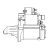 Стартер для автомобилей Subaru Forester SJ (12-) 2.0T/XV GP (12-) 1.6i/2.0i (Start-Stop) 1,6кВт