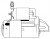 Стартер для автомобилей Mazda CX-5 KE (11-) 2.0i (Start-Stop) 1,7кВт