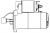Стартер для автомобилей Great Wall Hover H3 (09-) 2.0i/Hover H5 (10-) 2.4i 1,4кВт