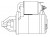 Стартер для автомобилей Москвич 3 (22-)/Jac J7 (20-) 1.5T 1,2кВт