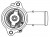 Термостат для автомобилей Jeep Grand Cherokee IV (WK2) (10-)/Wrangler (07-) 3.0i/3.6i (алюминиевый корпус)