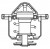 Термостат для автомобилей Dodge Caliber (07-)/Jeep Compas (06-) 1.8i/2.0i/2.4i (77°С) (термоэлемент)