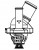 Термостат для автомобилей Ford Mondeo III (00-)/Mondeo IV (07-) 1.8i/2.0i (90°С) (c пластиковым корпусом)