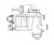 Термостат для автомобилей Skoda Fabia II (07-) 1.4i [CGGB; BXW] (87°C) (с пластиковым корпусом)