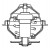 Термостат для автомобилей VW Transporter IV (90-)/Crafter (06-)/Audi 100 (82-) (87°С) (термоэлемент)