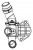 Термостат для автомобилей VW Passat B6 (05-) 2.0T (87°C) (с корпусом)