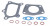 Набор монтажн. турбокомпр. для а/м Mazda CX-7 (07-) 2.3T (тип K0422-582) (прокл. 10 шт.)
