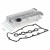 Крышка клапанная для а/м Chevrolet Cruze (09-)/Aveo (11-)/Opel Zafira (05-)/Mokka (12-)/Astra H (04-)/Astra J (09-) 1.6i/1.8i (алюм., с прокл.)