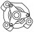 Насос водяной для автомобилей Renault Master (10-)/Opel Movano (10-) 2.3D