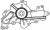 Насос водяной для автомобилей Ford Explorer V (10-) 3.5i
