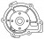 Насос водяной для автомобилей Mitsubishi Pajero Sport (15-)/L200 (15-) 2.4Di-D [4N15]