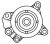 Насос водяной для автомобилей Toyota Aygo (05-)/Yaris (05-)/Peugeot 107 (05-) 1.0i [1KR-FE]