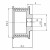 Шкив генератора для автомобилей Toyota Land Cruiser Prado J12 (02-) 4.0i 7PK D52/d17