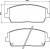 Колодки тормозные дисковые передние (керамические) для автомобилей Hyundai Santa Fe (18-) / Kia Sorento III (14-) R18 [серия PRO]