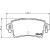 Колодки тормозные дисковые задние для автомобилей Renault Master II (00-)