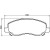 Колодки тормозные дисковые передние (керамические) для автомобилей Mitsubishi Lancer X (07-) / ASX (10-) [серия PRO]