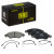 Колодки тормозные дисковые передние для автомобилей Citroen C5 (01-) / Citroen C5 (04-) 150x48мм (в комплекте с 4-мя датчиками)