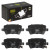 Колодки тормозные дисковые задние для автомобилей JAC J7 (20-)