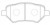 Колодки тормозные дисковые передние для автомобилей Chery M11 (10-) / Tiggo 4 (17-) МКПП