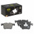 Колодки тормозные дисковые передние для автомобилей BMW 1 (F20) (11-) / 3 (F30) (11-) с тормозной системой Brembo