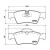 Колодки тормозные дисковые задние для автомобилей Mercedes ML (W164) (05-)