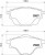 Колодки тормозные дисковые задние для автомобилей Peugeot 308 II (13-) / 3008 (16-) (тормозные дисковые задние диск D=290мм)