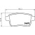 Колодки тормозные дисковые задние для автомобилей Renault Kangoo II (07-) / Mercedes Citan (12-)