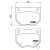 Колодки тормозные дисковые задние для автомобилей Subaru Impreza (GG/GD) (00-)