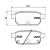 Колодки тормозные дисковые задние для автомобилей Suzuki Swift (11-)