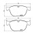 Колодки тормозные дисковые передние для автомобилей BMW X6 (E71) (08-) / X6 (F16) (14-) (в комплекте с датчиком)