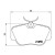 Колодки тормозные дисковые передние для автомобилей Mercedes 190 (W201) (82-)