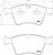 Колодки тормозные дисковые передние для автомобилей Mercedes GL (X164) (06-) / ML500 (W164) (05-)