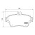 Колодки тормозные дисковые передние для автомобилей Mercedes A (W176) (12-) / B (W246) (13-)