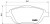 Колодки тормозные дисковые передние для автомобилей Peugeot 2008 (13-) / Citroen C3 (09-)/DS3 (10-)