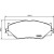 Колодки тормозные дисковые передние для автомобилей Lexus IS (05-)