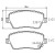 Колодки тормозные дисковые передние для автомобилей Suzuki Swift (05-) / Splash (08-)