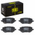 Колодки тормозные дисковые задние для автомобилей TANK 300 (21-) (для автомобилей с механическим стояночным тормозом)
