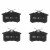 Колодки тормозные дисковые задние для автомобилей VW Polo Sedan (RUS) (10-)