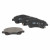 Колодки тормозные дисковые передние для автомобилей Toyota Avensis (03-)