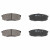 Колодки тормозные дисковые задние для автомобилей Toyota Land Cruiser 200 (07-)