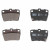 Колодки тормозные дисковые задние для автомобилей Toyota RAV4 (00-) / Chery Tiggo T11 (06-)