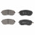 Колодки тормозные дисковые передние для автомобилей Subaru Forester (02-)