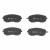 Колодки тормозные дисковые передние для автомобилей Subaru Forester (02-)