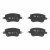 Колодки тормозные дисковые передние для автомобилей Haval Jolion (20-) 4WD
