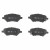 Колодки тормозные дисковые передние для автомобилей Chery Tiggo 4 Pro (20-) / Omoda C5 (22-) 2WD